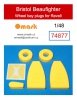 Omask 74877 Bristol Beaufighter wheel bay plugs (for Revell 03943, 03854) 1/48